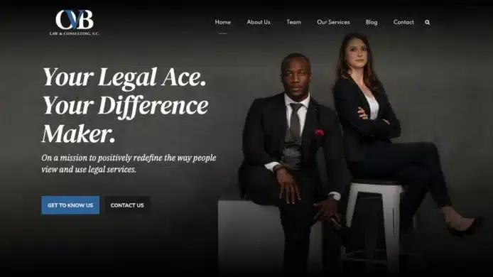 Corporate Law Firm Website