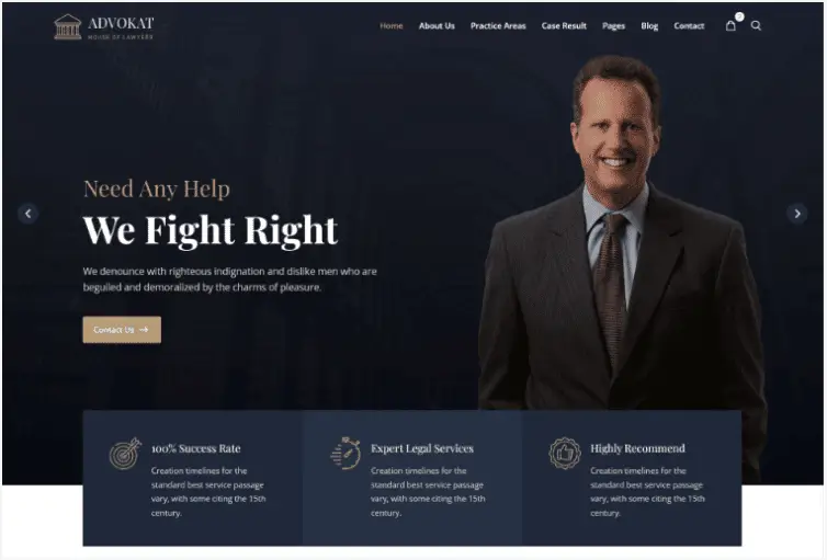 Criminal Lawyer Website