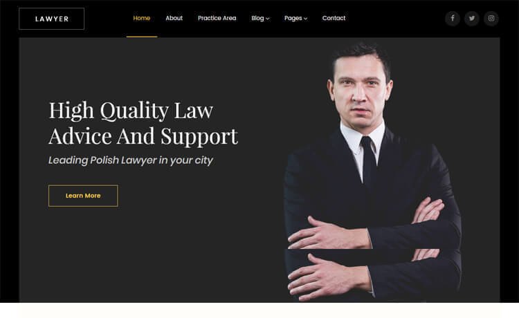 Divorce Lawyer Website