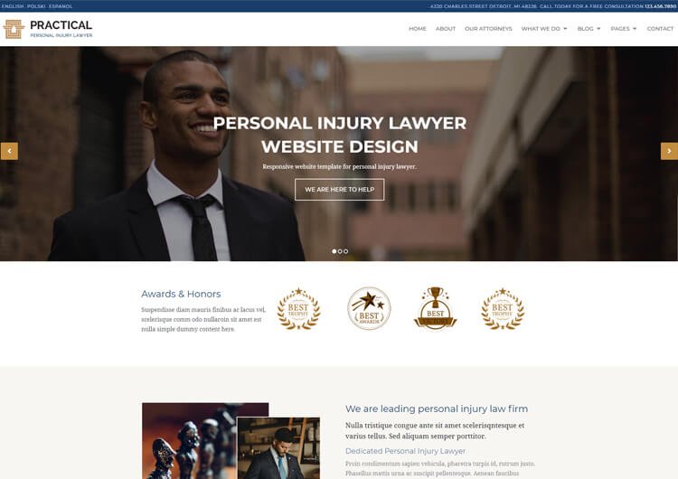 Family Lawyer Website